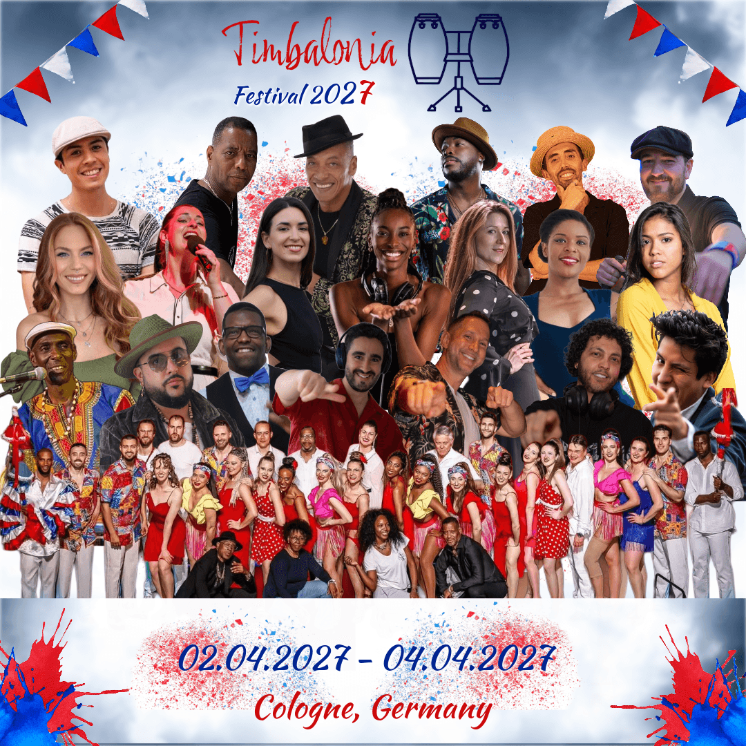Künstler-Flyer für das Timbalonia Festival 2027